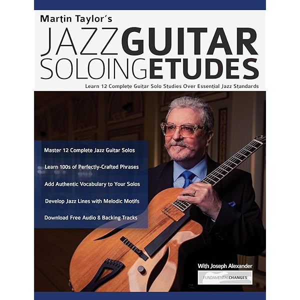 ジャズ　ソロギター教本　Martin Taylor Amazon | Martin Taylor Single Note Soloing for Jazz Guitar: The